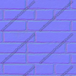 Seamless Textures of Wall Bricks + Normal & Bump Mapping